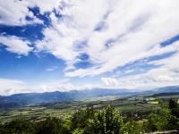 Il panorama della Valle Reatina vista da Greccio