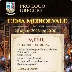 cena medioevale cena medioevale